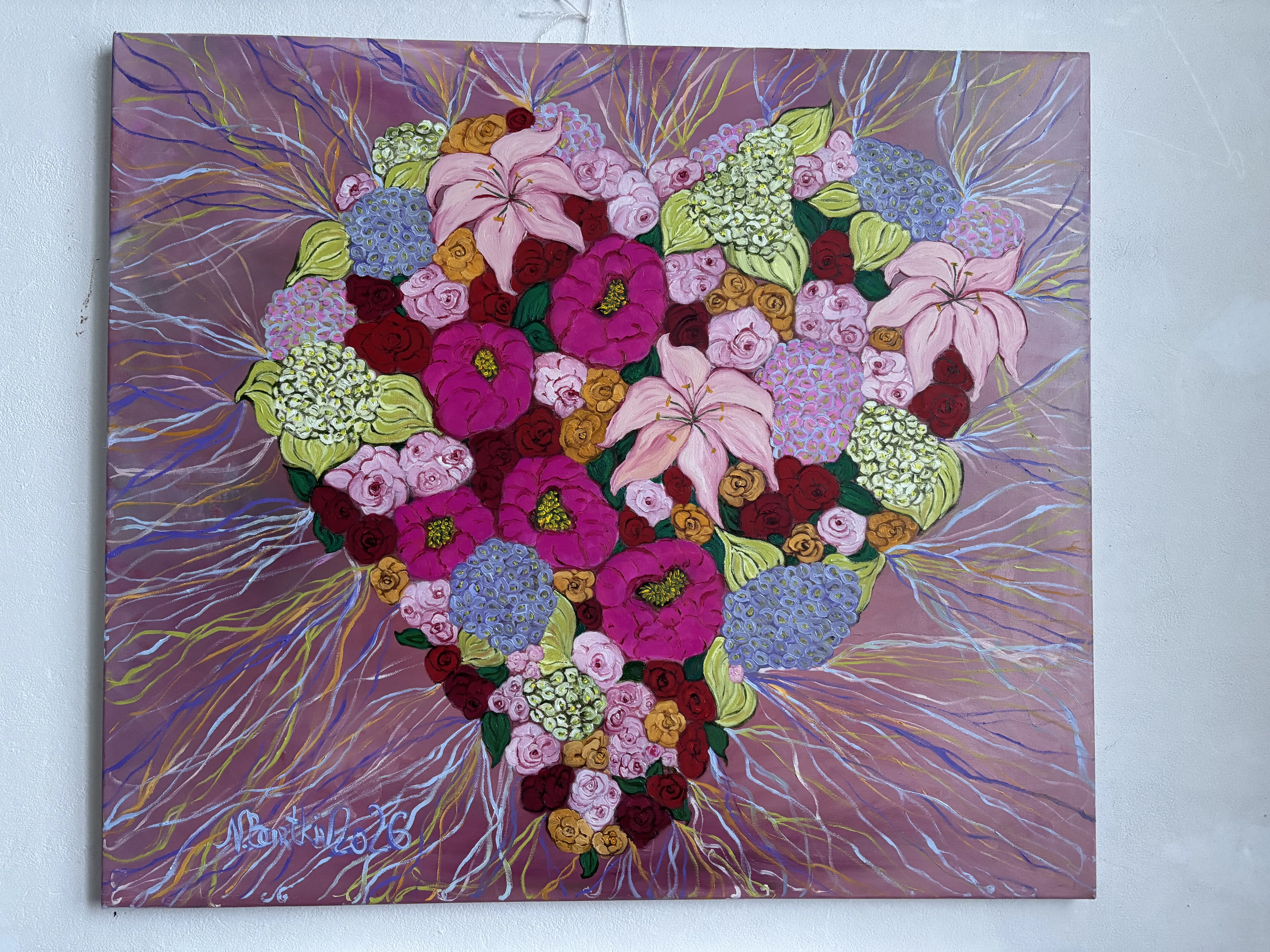 Image of Untitled by Nataliia Bartkiv, made of Oil Painting, Oil Painting medium