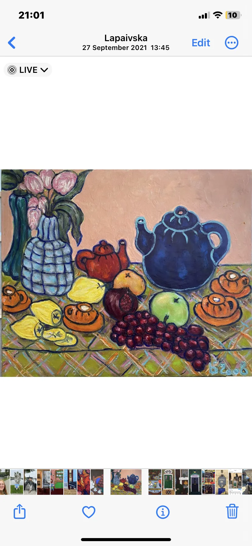 Image of IMG by Nataliia Bartkiv, Oil Painting medium