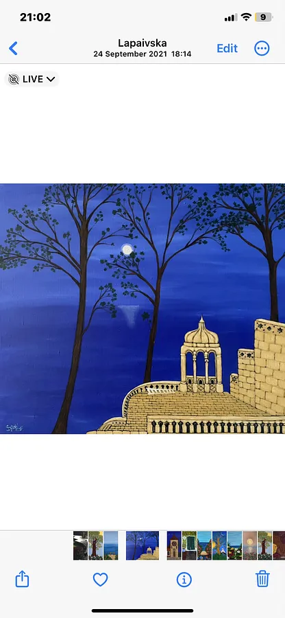 Image of IMG by Nataliia Bartkiv, Oil Painting medium